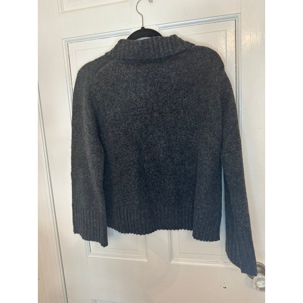 Gloria Vanderbilt Grey Collared Sweater size PS NWT - Picture 4 of 4
